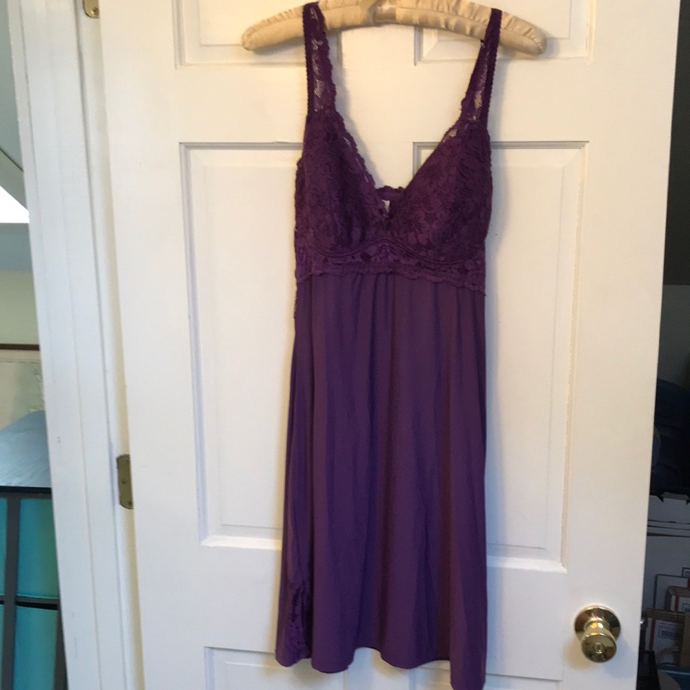 Rhonda Shear purple negligee